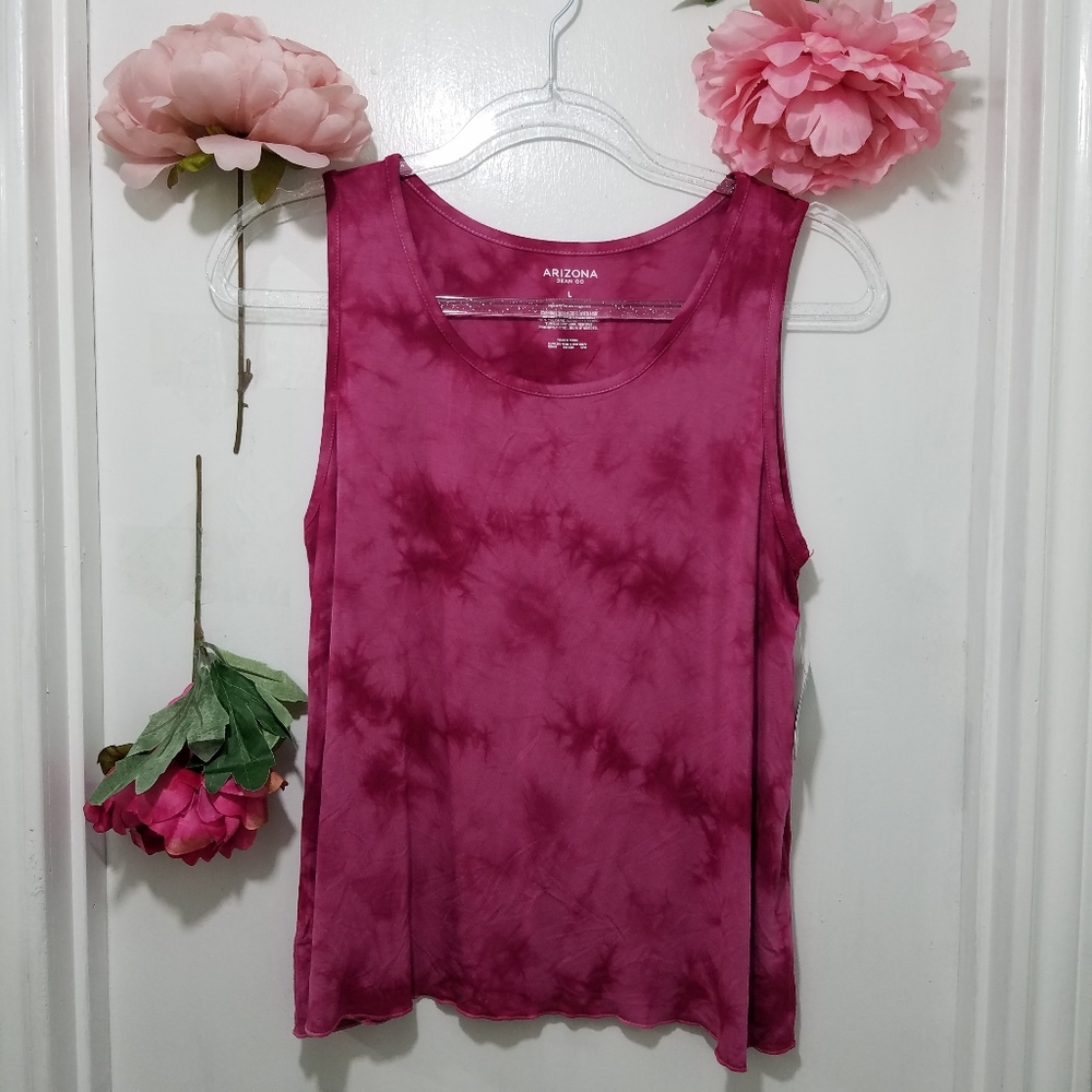 Arizona Jean Co. Tie Dye Crop Tank Top